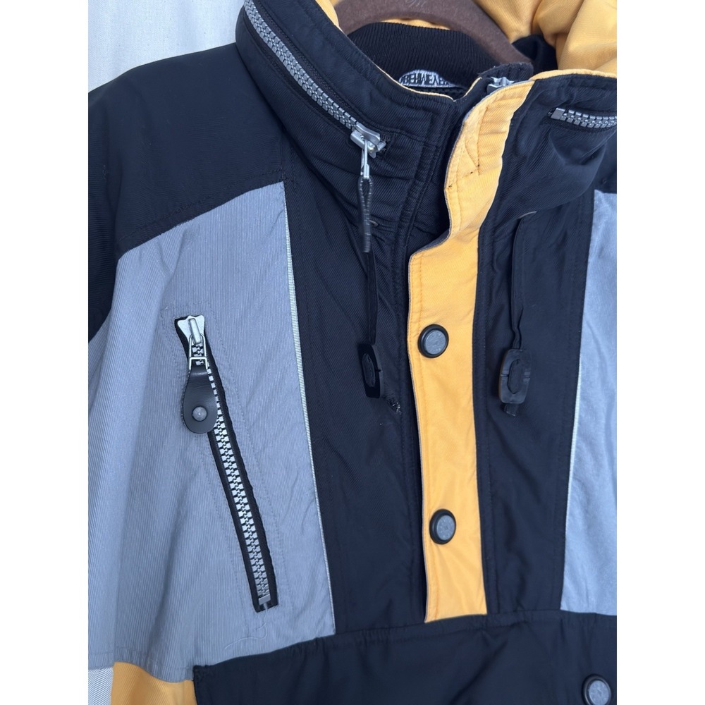 Double Diamond Jacket Mens Large Yellow Ski Snowboard 2019 Deer Valley - Picture 2 of 10